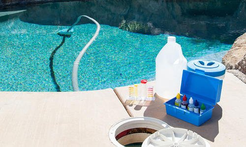 Using Pool Baquacil Products And Supplies